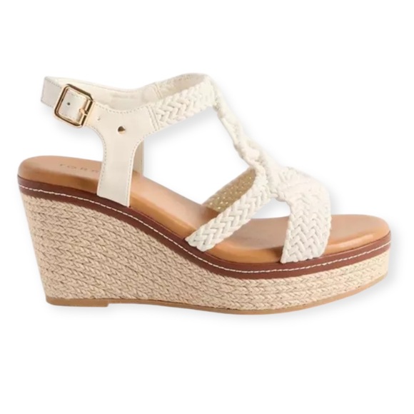 TORRID | Macrame Espadrille Wedge - size 11 (extra wide) - Picture 6 of 7